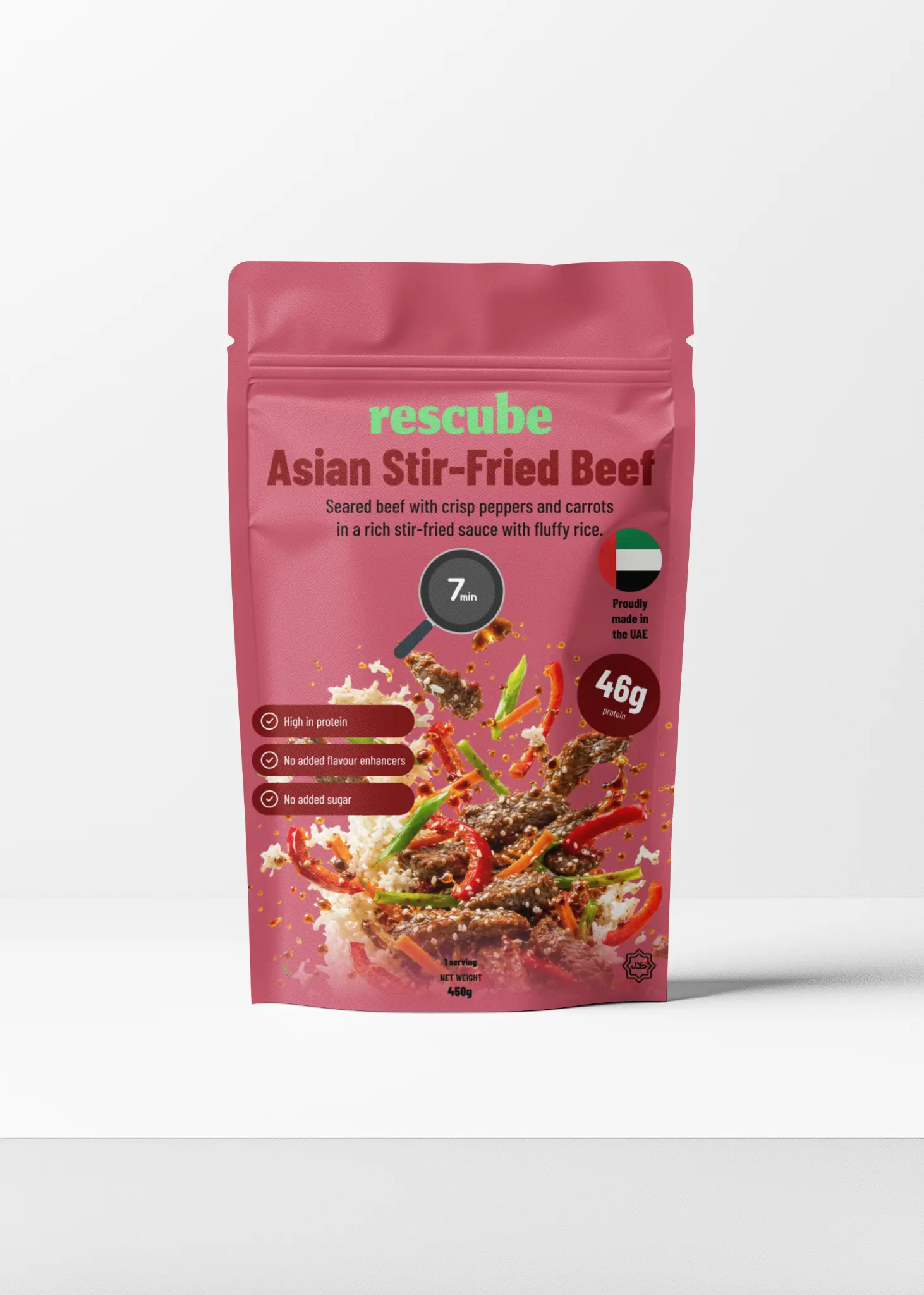 Asian Stir-Fried Beef dinner bag