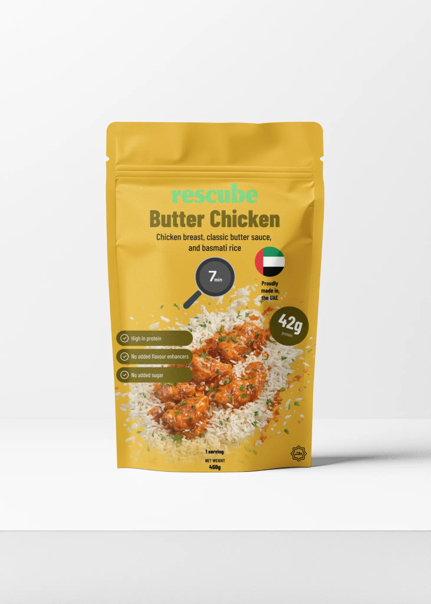Butter Chicken dinner bag