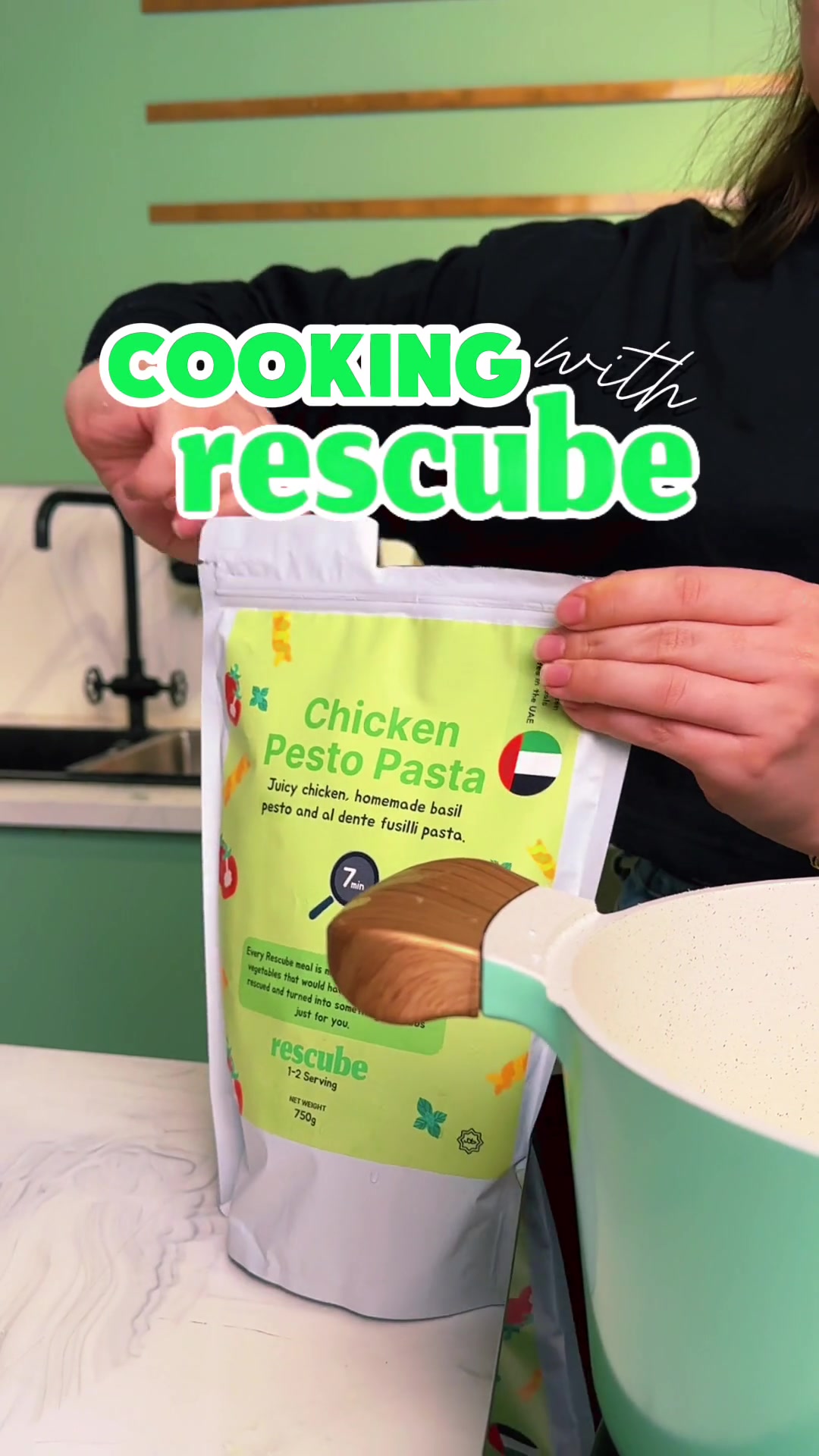 A week of Rescube meals ready to prepare