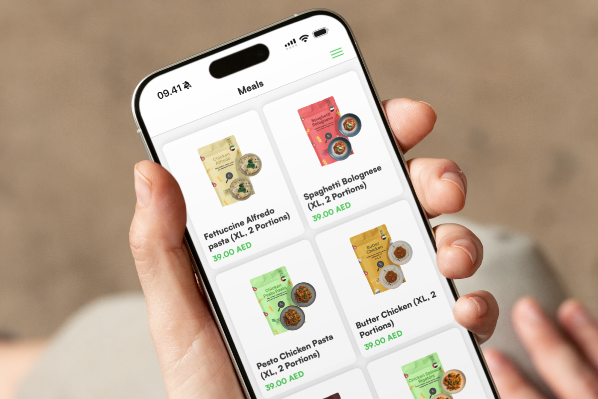 Rescube mobile app interface preview